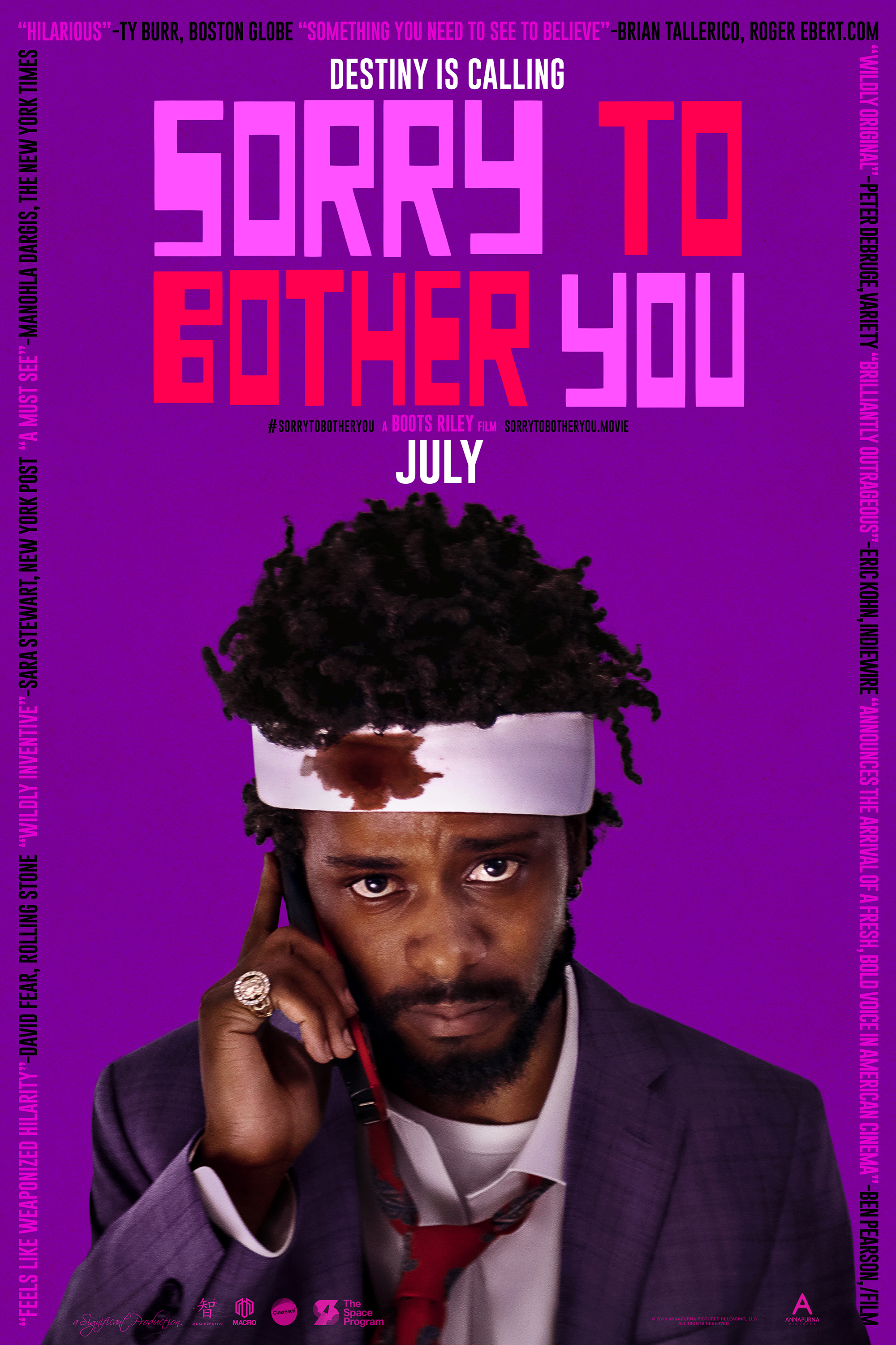 Sorry To Bother You Movie Times Showbiz