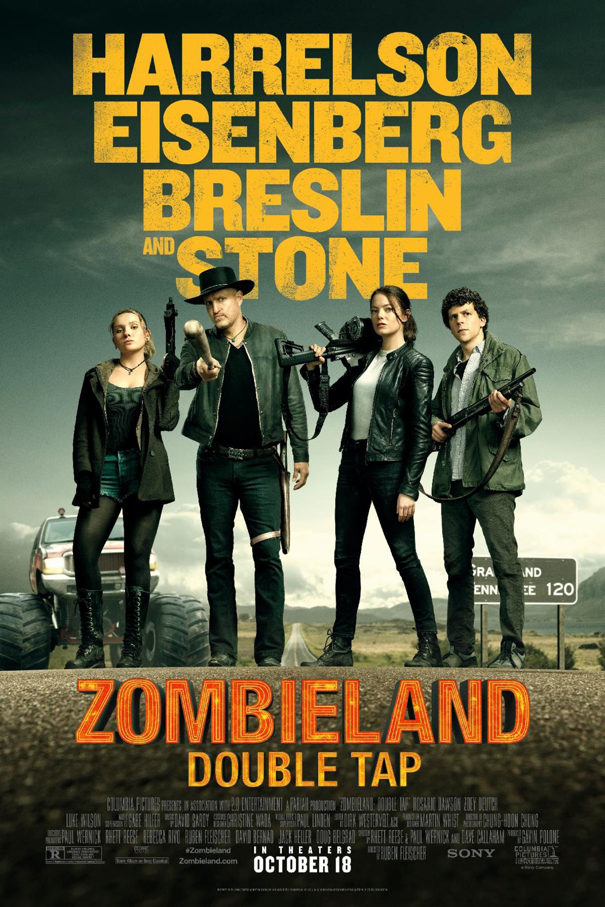 Zombieland 2 Double Tap Movie Times Info Bandb Theaters