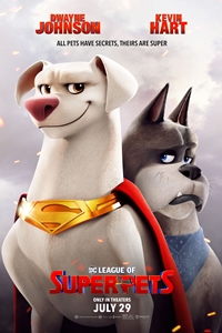 Movie poster for DC League of Super-Pets