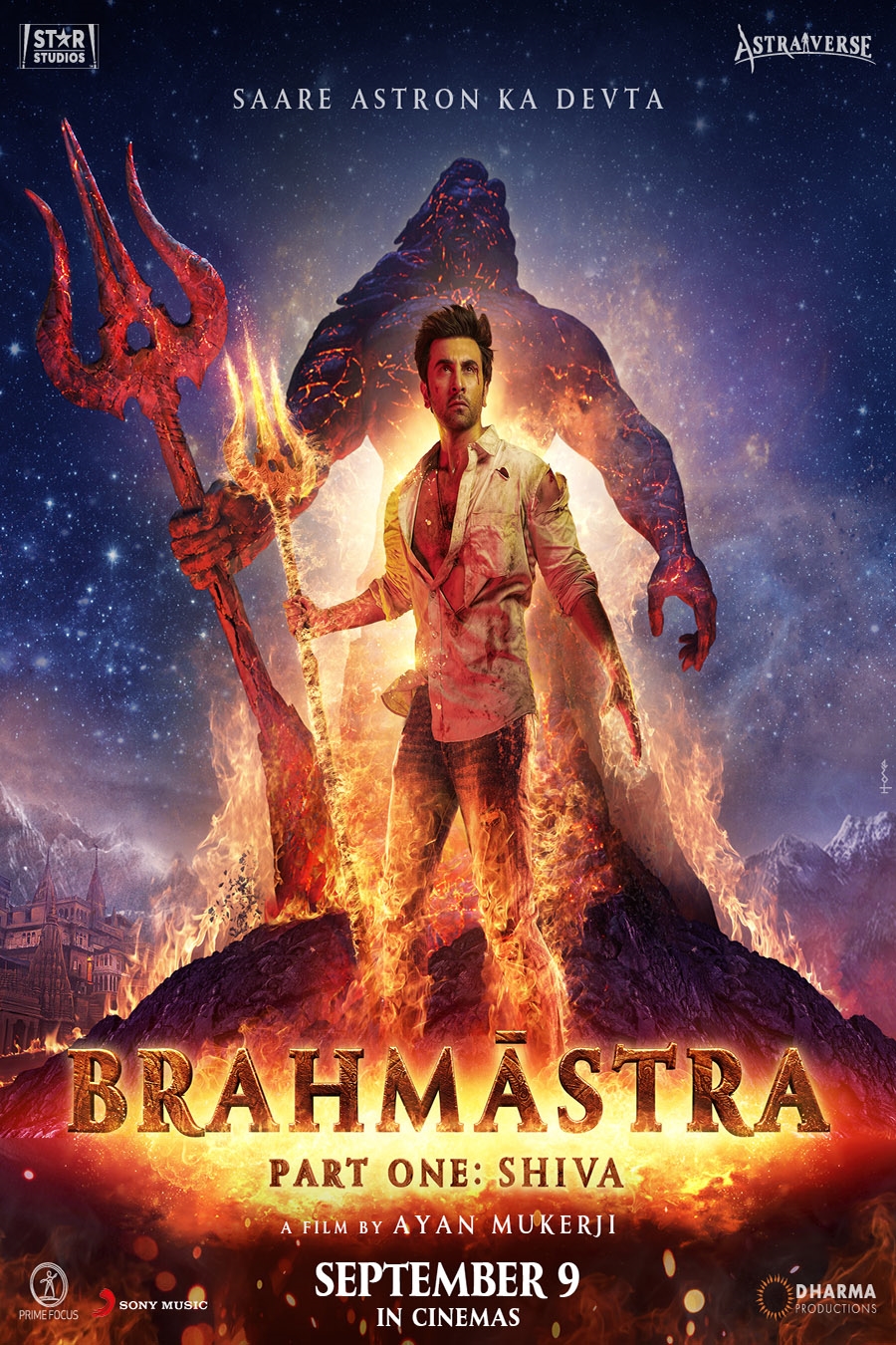 Brahmastra Part One: Shiva (Telugu) Poster