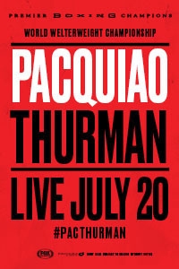 Poster of Manny Pacquiao vs. Keith Thurman
