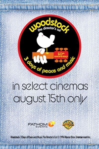 Poster of WOODSTOCK (1970) 50th Anniversary Director's Cut