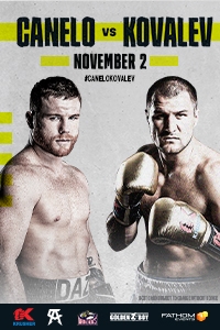 Poster of Canelo Alvarez vs. Kovalev