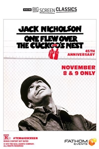 One Flew Over the Cuckoos Nest (1975) 45th Anniversary presented by TCM Poster