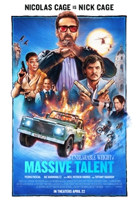 Poster for Unbearable Weight of Massive Talent, The