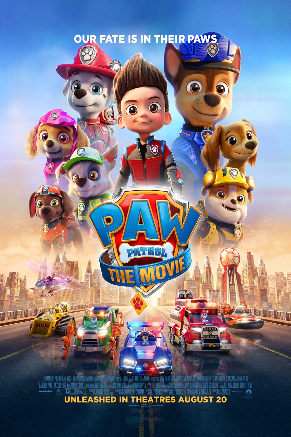 Paw Patrol The Movie Tickets & Showtimes Showcase Cinemas