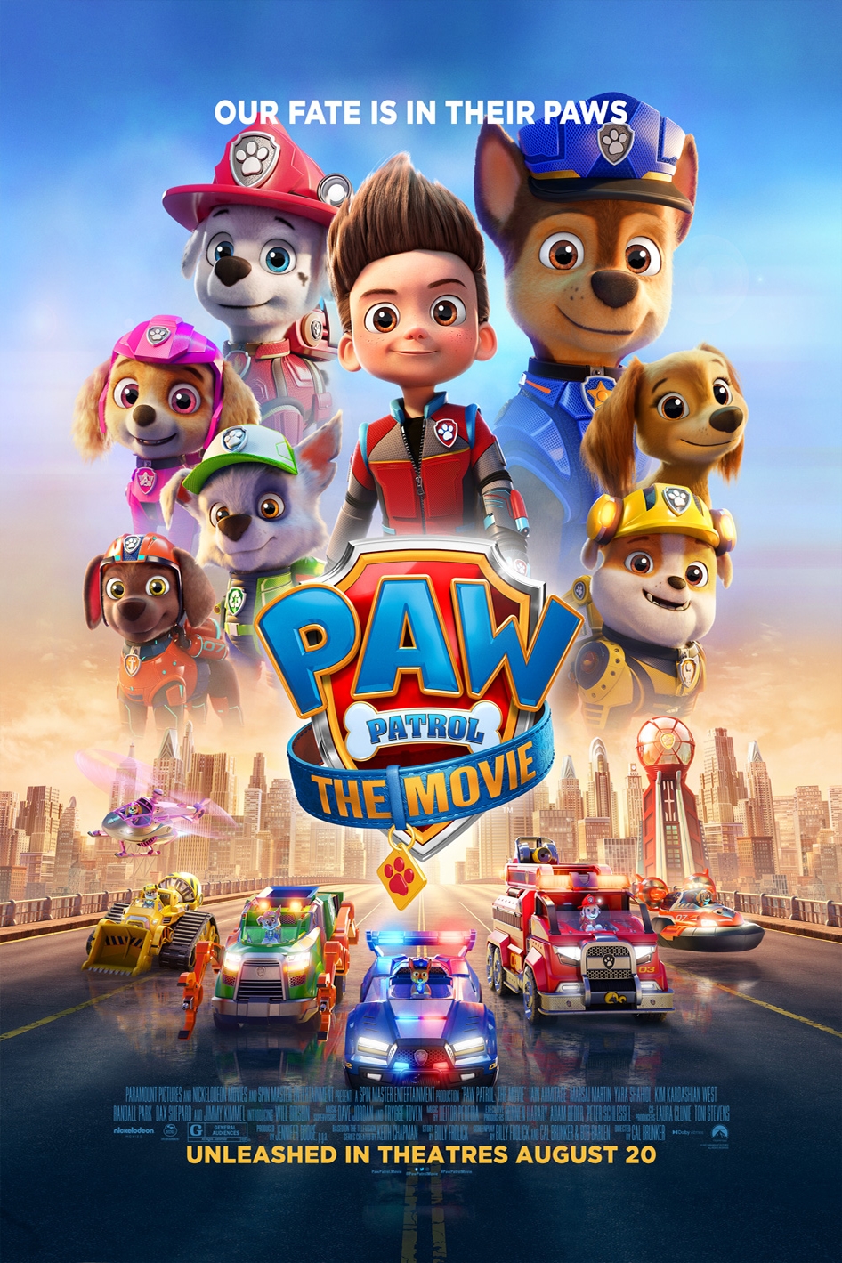 Paw Patrol: The Movie Poster