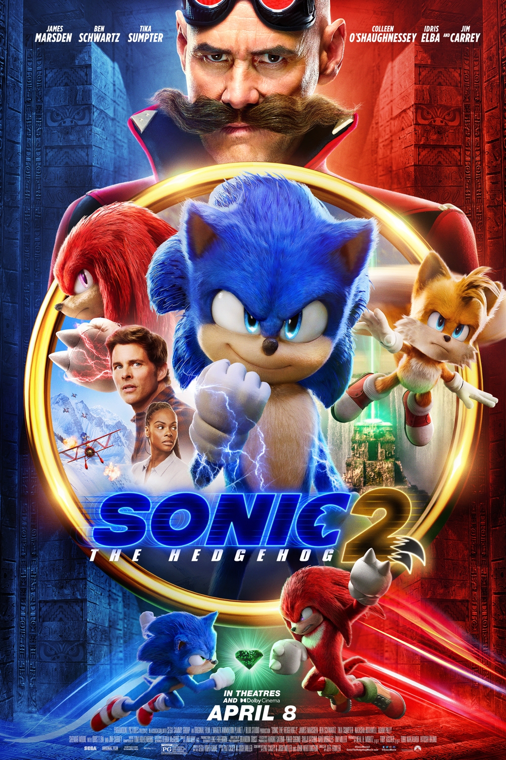 Sonic 2 (2D) Poster