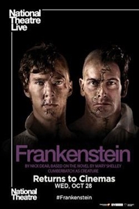 Poster of National Theatre Live: Frankenstein (Cumberbatch as Creature) 2020 ENCORE
