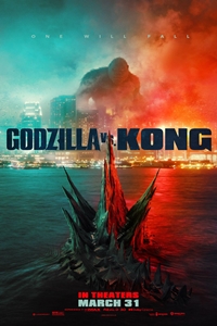 Godzilla vs Kong 3D Poster