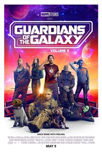 Movie poster for Guardians of the Galaxy Vol. 3
