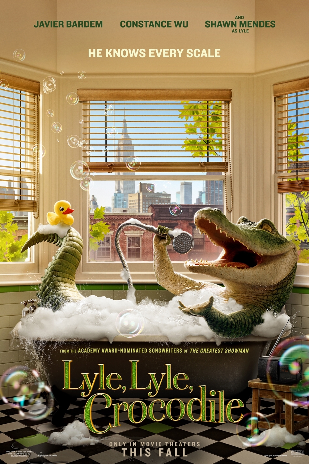 Lyle Lyle Crocodile Sing and Dance Party Poster