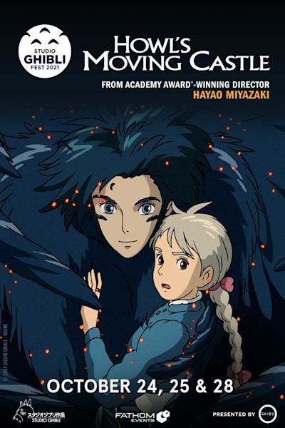 Poster of Howl's Moving Castle - Studio Ghibli Fest 2021