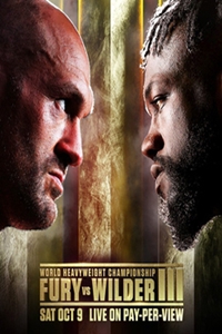 Poster for Tyson Fury vs. Deontay Wilder III