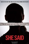 She Said Poster