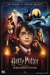 Poster of Harry Potter and the Sorcerer's Stone 20th Anniver