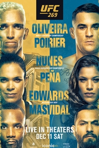 Poster of UFC 269: Oliveira vs. Poirier