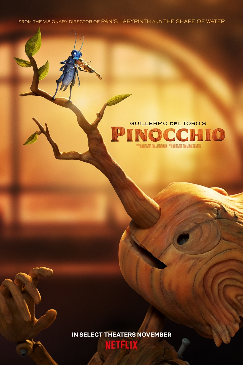 Still of Guillermo del Toro's Pinocchio