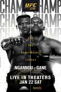 UFC 270: Ngannou vs. Gane Poster