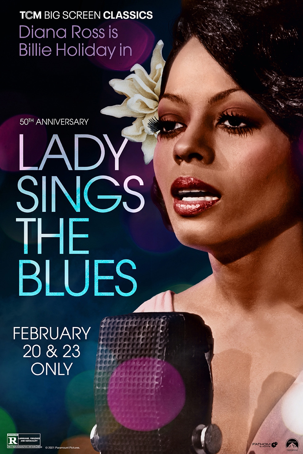 Poster of Lady Sings the Blues 50th Anniversary presented by TCM