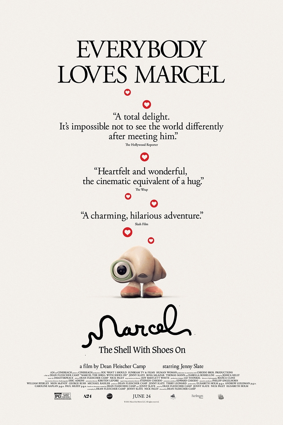 Poster of Marcel the Shell with Shoes On