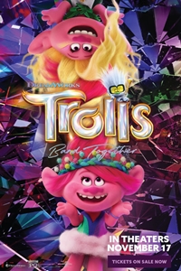 Movie poster for Trolls Band Together