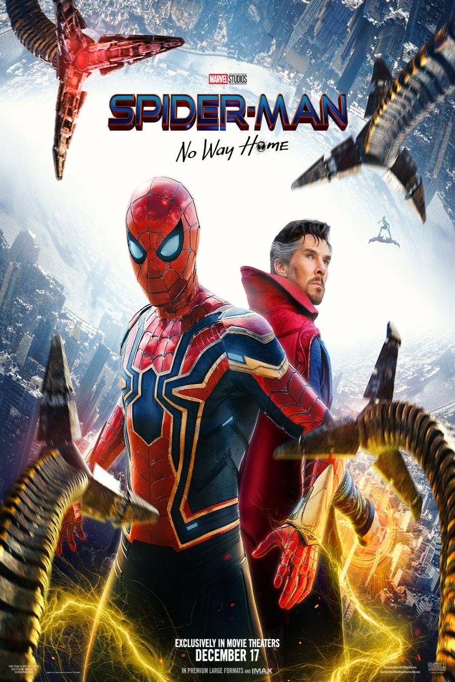 Spider-Man: No Way Home 3D Poster