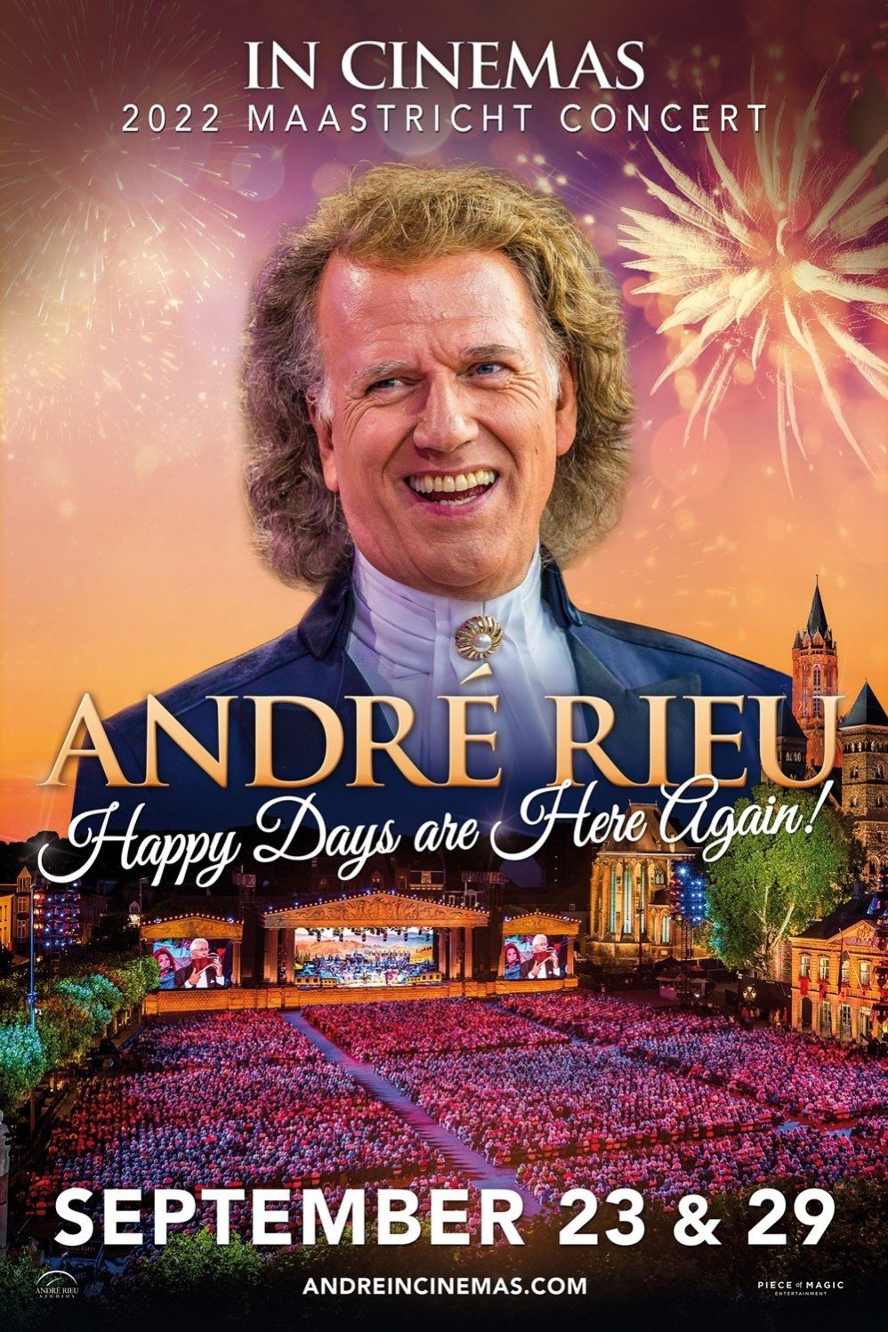 Andre Rieu's 2022 Maastricht Concert Poster