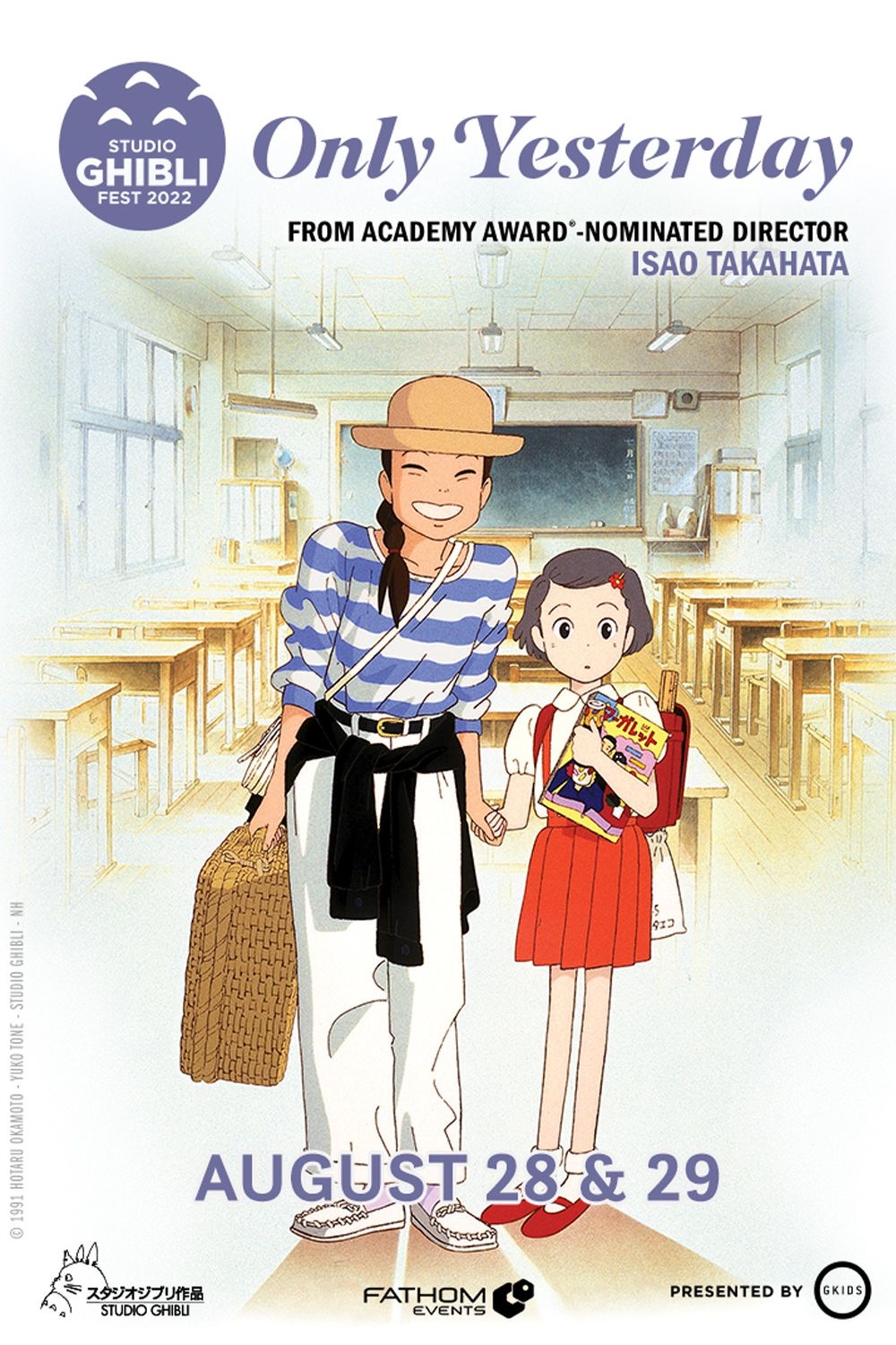Only Yesterday - 2022 (Dubbed in English) Poster