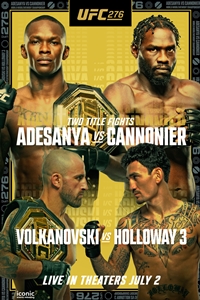 UFC 276: Adesanya vs. Cannonier Poster