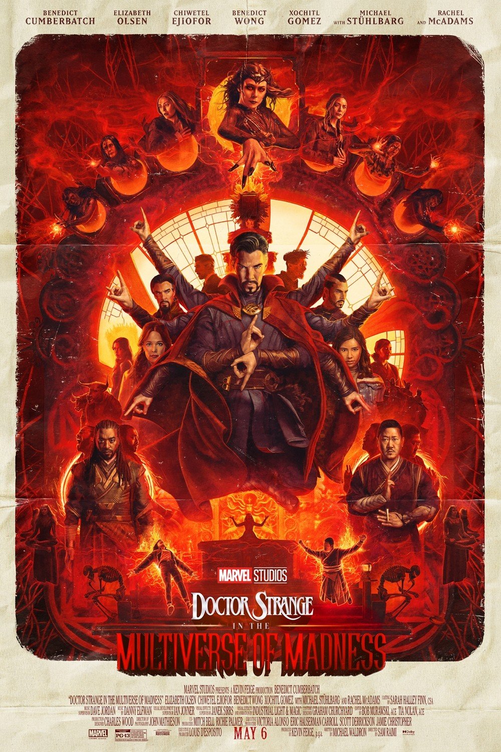Doctor Strange in the Multiverse of Madness 3D Poster