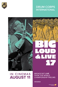 DCI 2022: Big, Loud & Live 17 poster