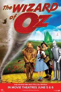 Poster of Wizard of Oz: Judy Garland 100 Years Over the Rainbow
