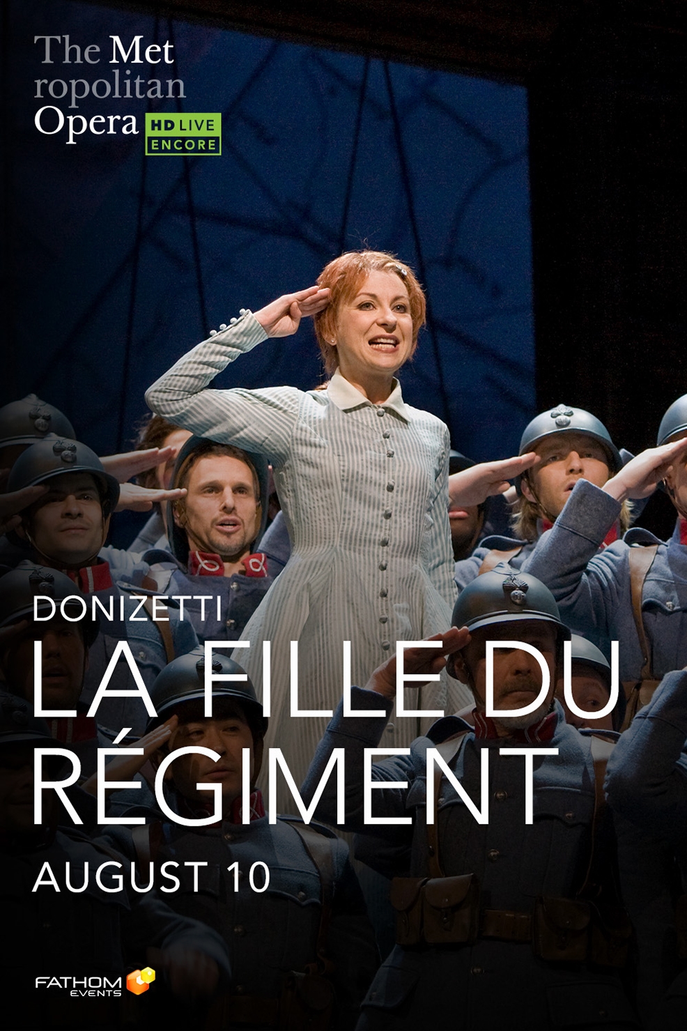 Met Summer Encore: La Fille du Regiment Poster