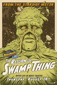 Poster of RiffTrax Live: The Return of the Swamp Thing