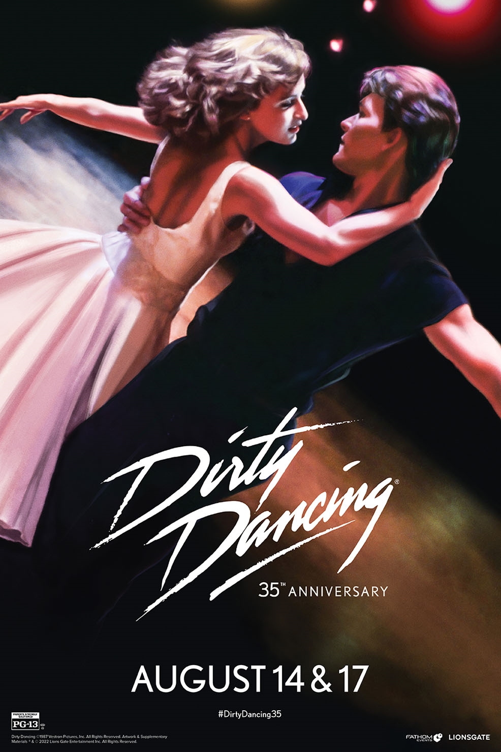 Poster of Dirty Dancing 35th Anniversary