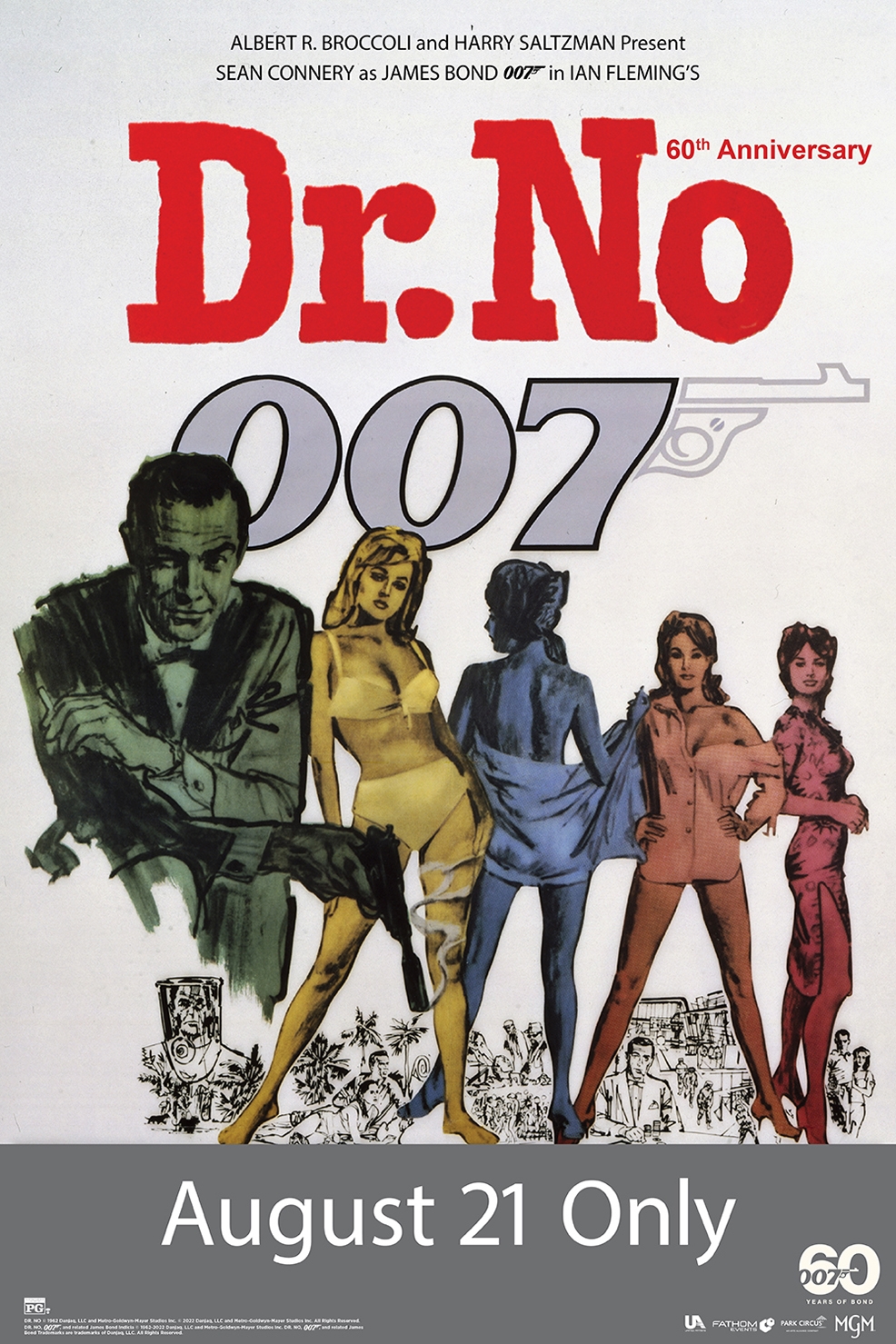 Poster of Dr. No 60th Anniversary