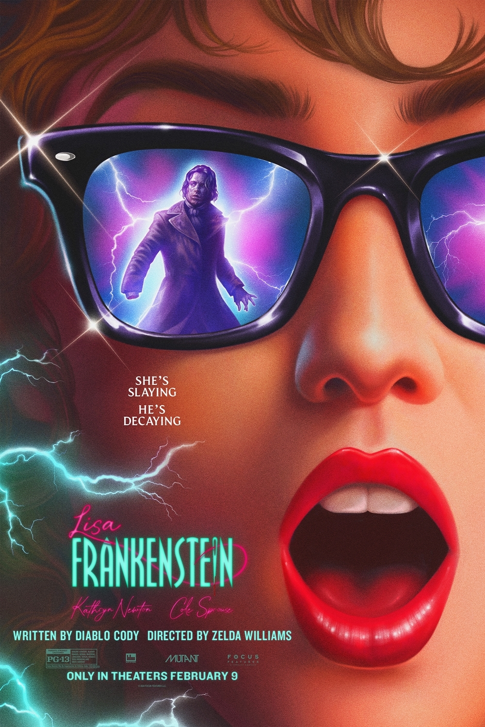Poster for Lisa Frankenstein
