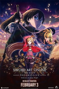 Poster for Sword Art Online the Movie: Progressive - Scherzo of Deep Night
