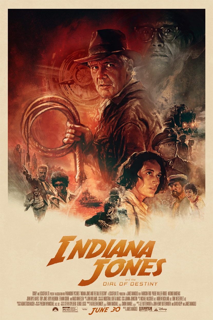 Poster for Indiana Jones and the Dial of Destiny                                      