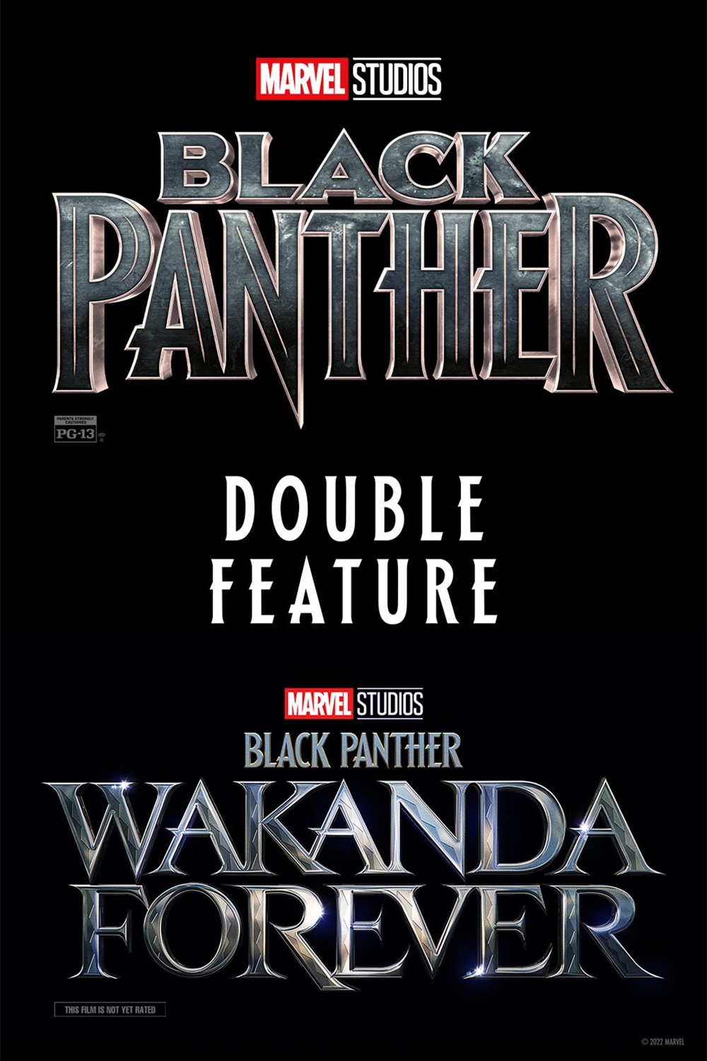 Black Panther Double Feature Poster