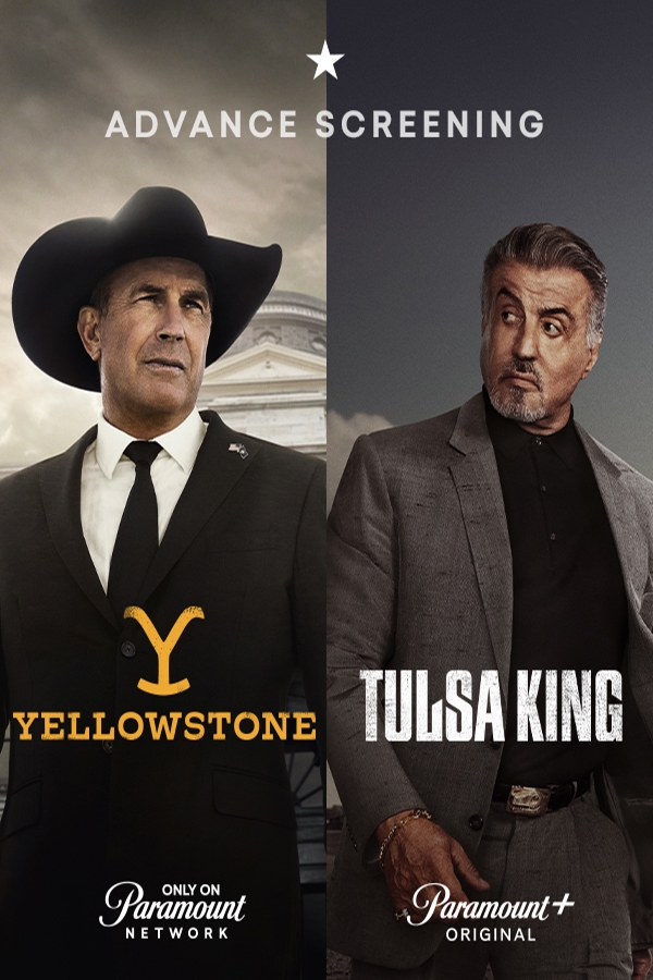 Yellowstone and Tulsa King Premier Poster