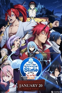 Poster for That Time I Got Reincarnated as a Slime The Movie: Scarlet Bond