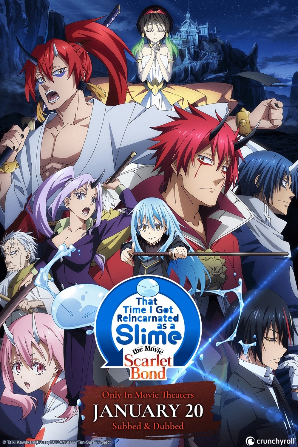 Poster of That Time I Got Reincarnated as a Slime The Movie: Scarlet Bond