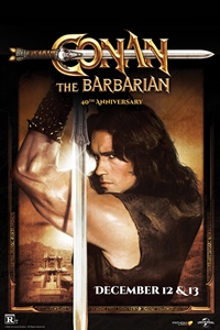 Poster of Conan the Barbarian 40th Anniversary
