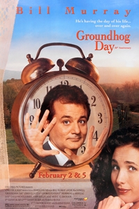 Groundhog Day 30th Anniversary Poster
