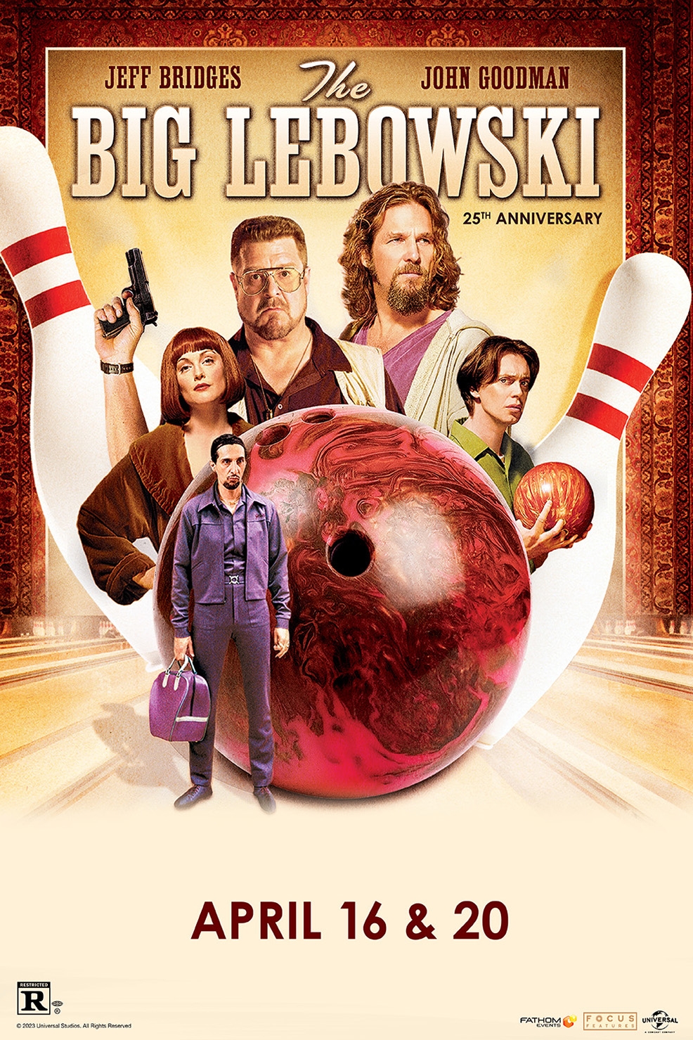 Poster of Big Lebowski 25th Anniversary presented by TCM, Th