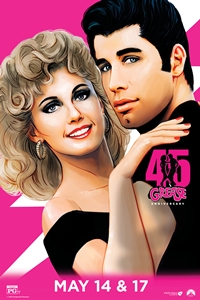 Poster of Grease 45th Anniversary