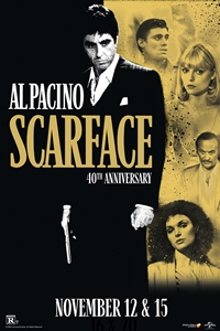 Poster of Scarface 40th Anniversary
