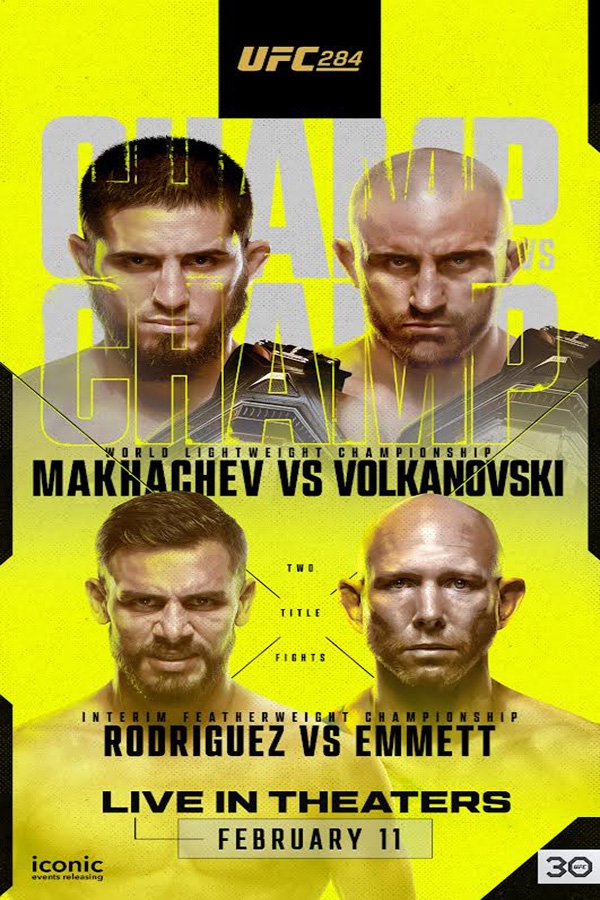 Still of UFC 284: Makhachev vs. Volkanovski